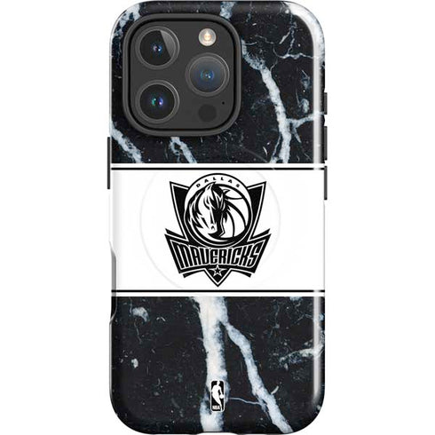 NBA Dallas Mavericks Marble iPhone 16 Pro Magsafe Impact Case